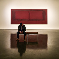 Rothko painting in Pace gallery, 2016